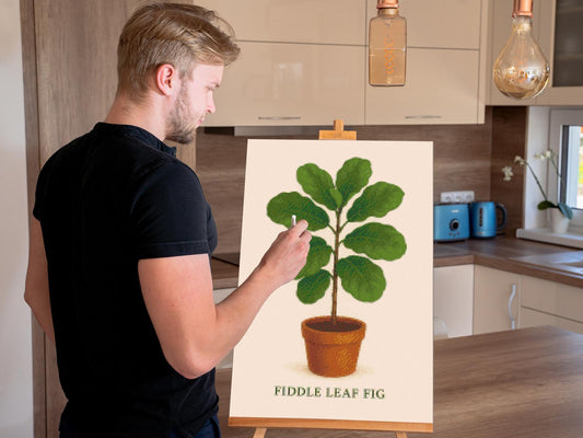 Diamond Painting - Fiddle Leaf Fig