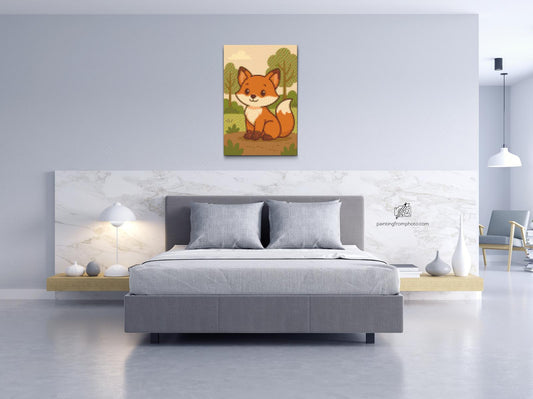 Diamond Painting - Ræv i skoven
