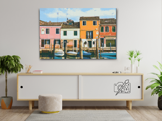 Diamond Painting - Venedig-husene