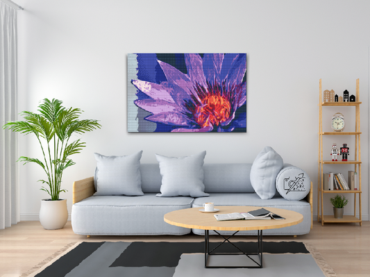 Diamond Painting - Malet blomst