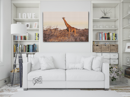 Diamond Painting - Giraf i naturen