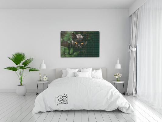 Diamond Painting - Sort Kat