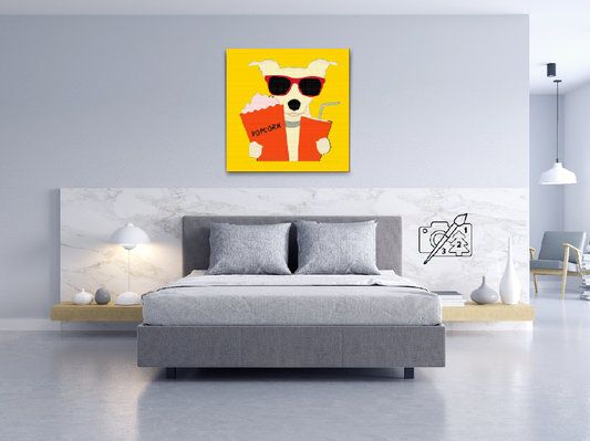 Diamond Painting - Popcorn Dog