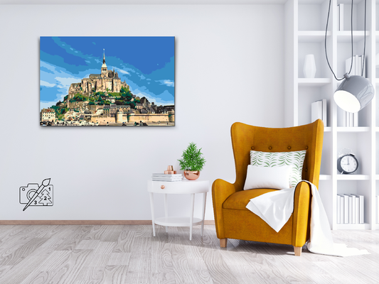 Paint by Numbers - Mont St. Michel