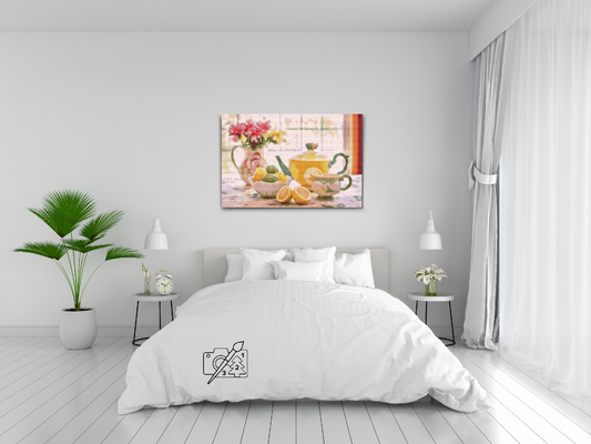 Diamond Painting - Te klokken fem