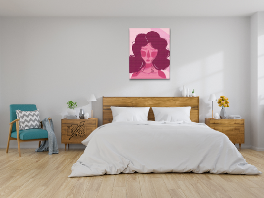 Diamond Painting - Pink Lady