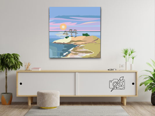 Paint by Numbers - Ferie på øen