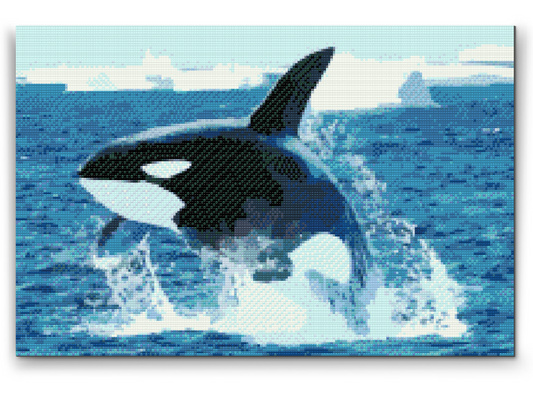 Diamond Painting - Orca Jump