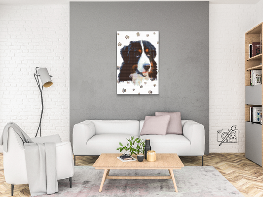 Diamond Painting - Hund med poter