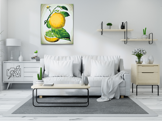 Paint by Numbers - Frisk citron