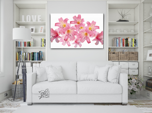 Diamond Painting - Pink Lilies 2