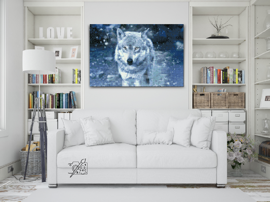Diamond Painting - Ulverovdyr