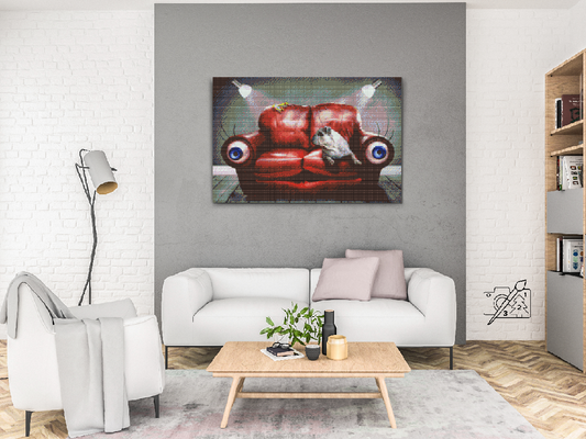 Diamond Painting - Sofahund