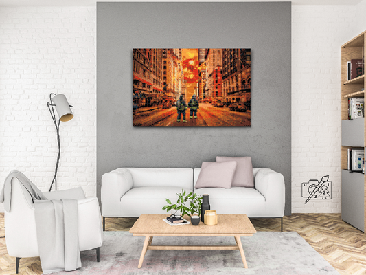 Diamond Painting - Brandmænd