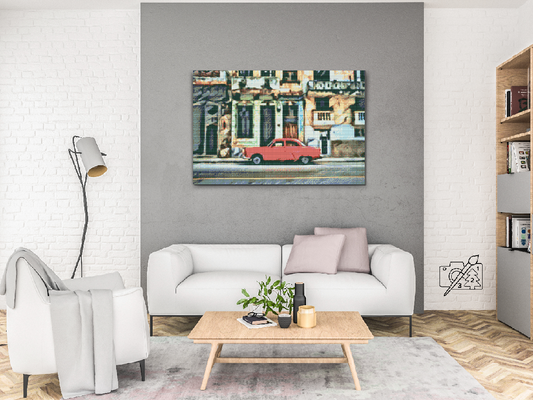 Diamond Painting - At rejse rundt i Cuba i bil