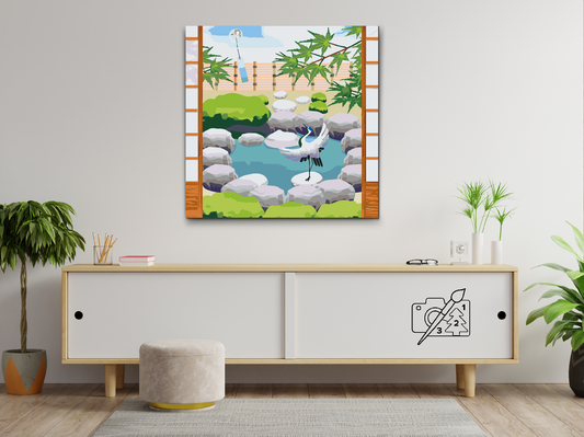 Paint by Numbers - Japansk baggrund