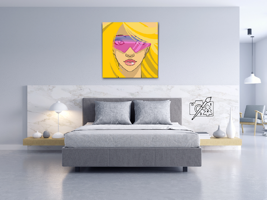 Paint by Numbers - Charmerende blondine