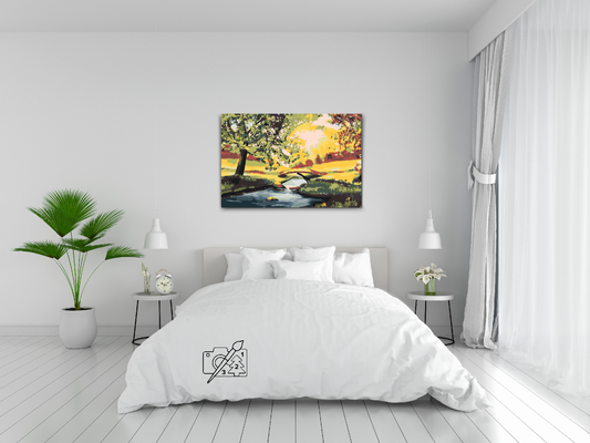 Paint by Numbers - Romantisk Have