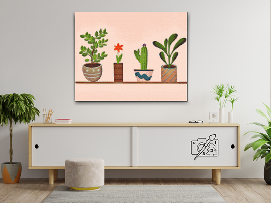 Diamond Painting - Rumblomster