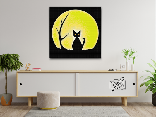 Diamond Painting - Sort Kat 2