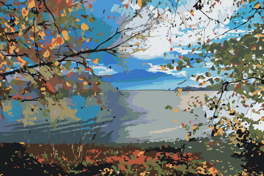 Paint by Numbers - Chiemsee-søen