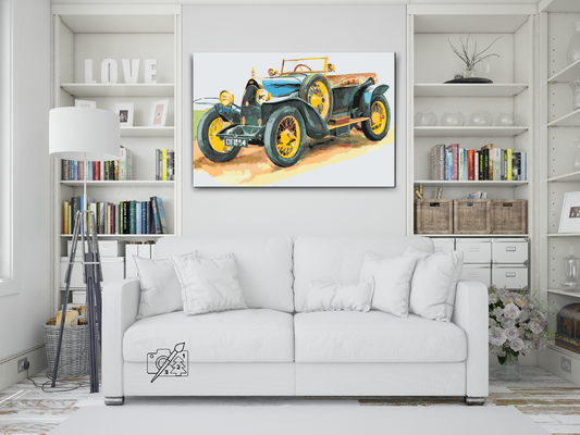 Paint by Numbers - Bugatti
