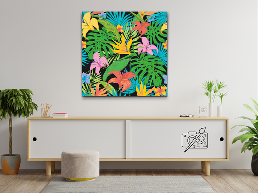 Paint by Numbers - Tropisk baggrund 2
