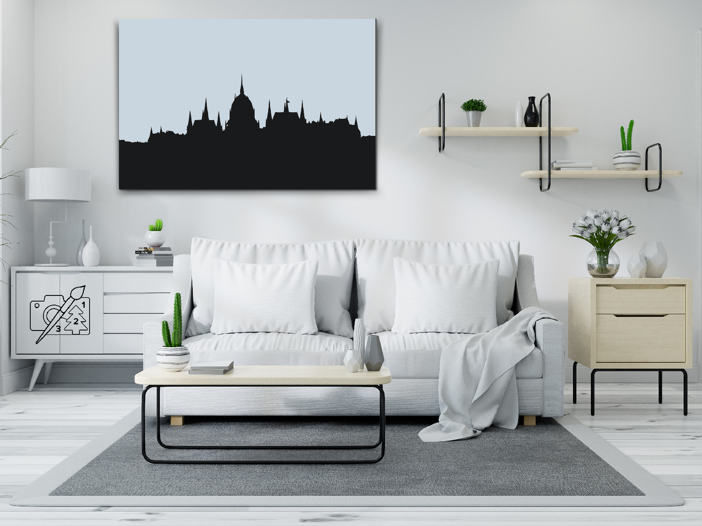 Paint by Numbers - Prag, byen med 100 spir.