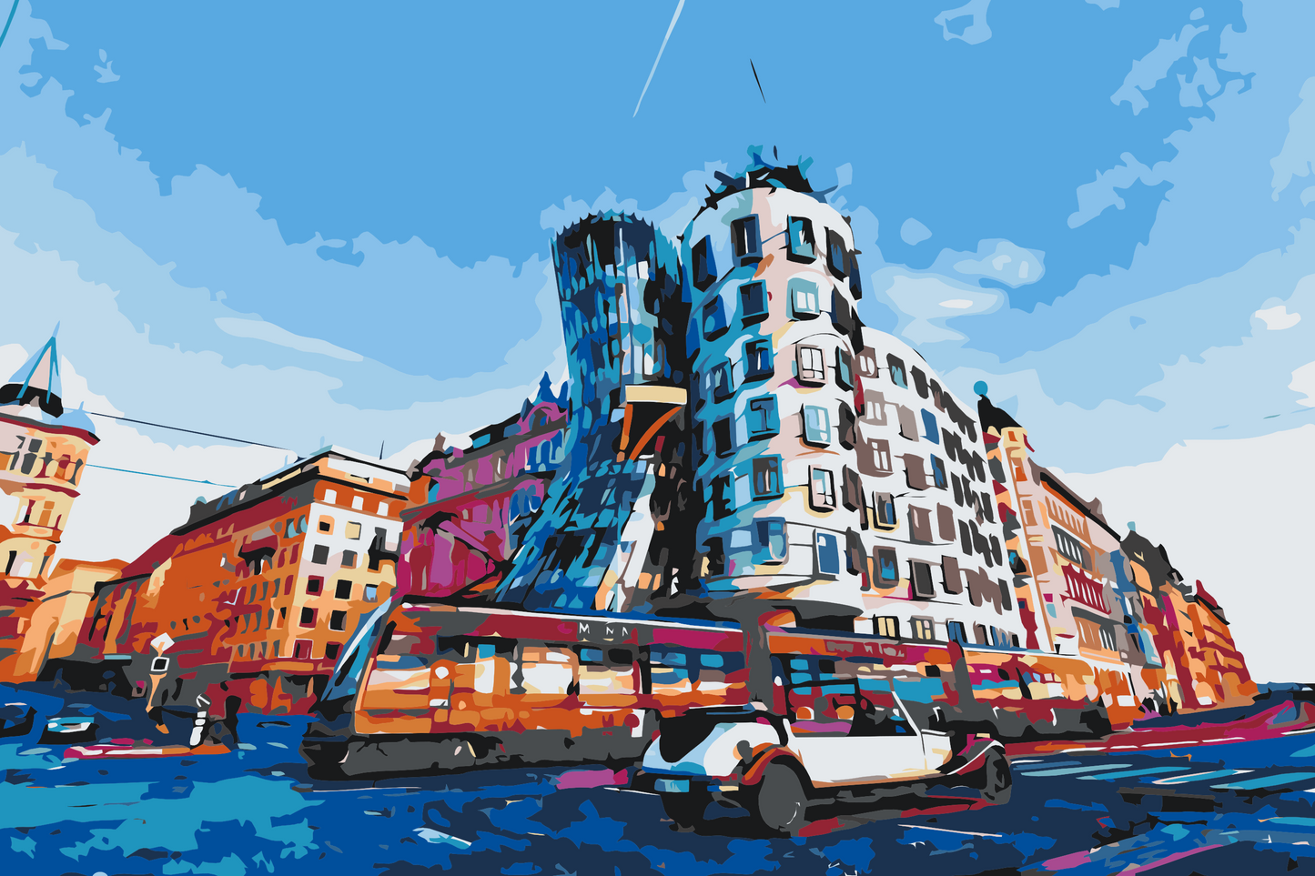 Paint by Numbers - Dansehus