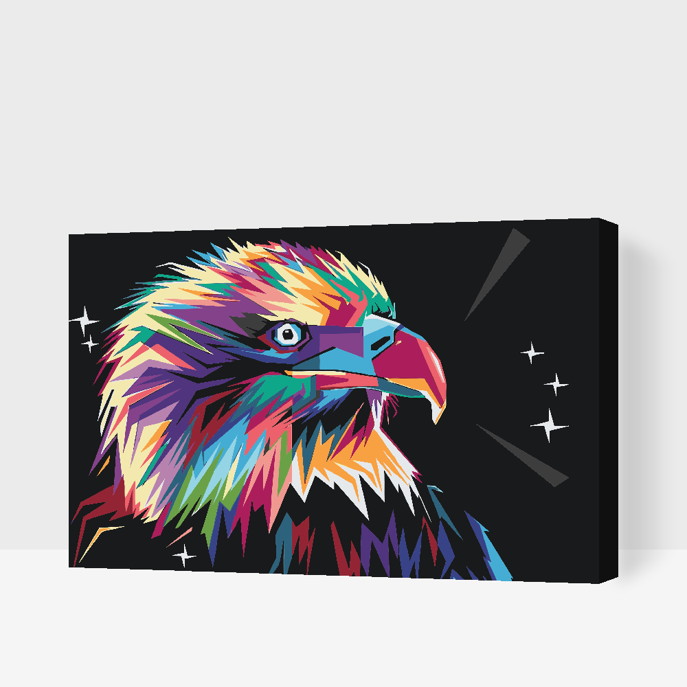 Paint by Numbers - Vector Eagle