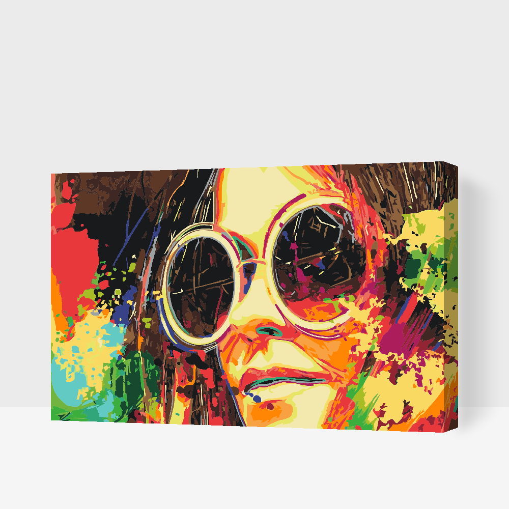 Paint by Numbers - Farverige solbriller