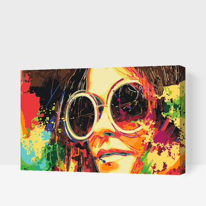 Paint by Numbers - Farverige solbriller