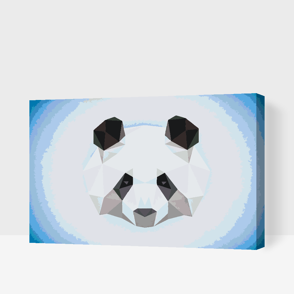 Paint by Numbers - Grafisk Panda