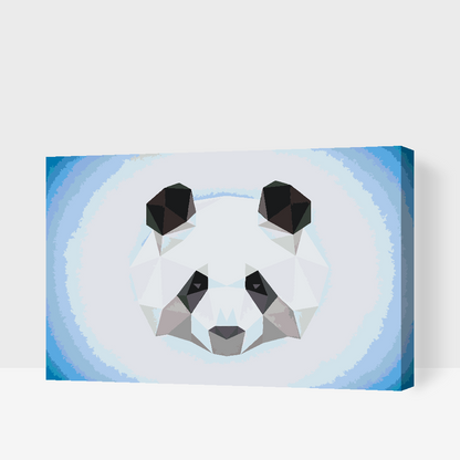 Paint by Numbers - Grafisk Panda