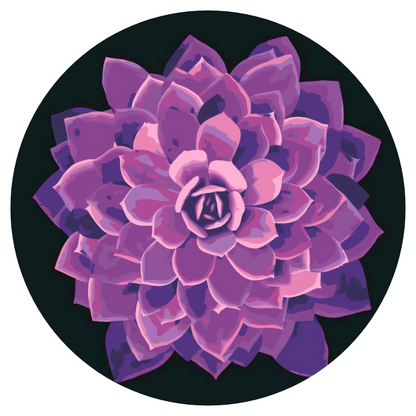 Paint by Numbers - Lilla Mandala