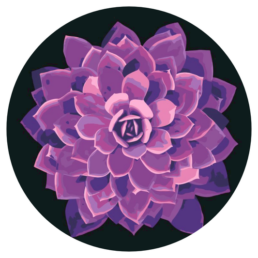 Paint by Numbers - Lilla Mandala