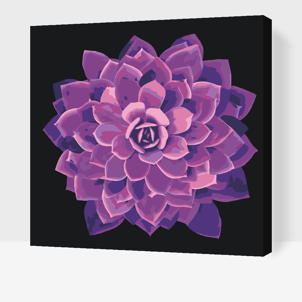 Paint by Numbers - Lilla Mandala