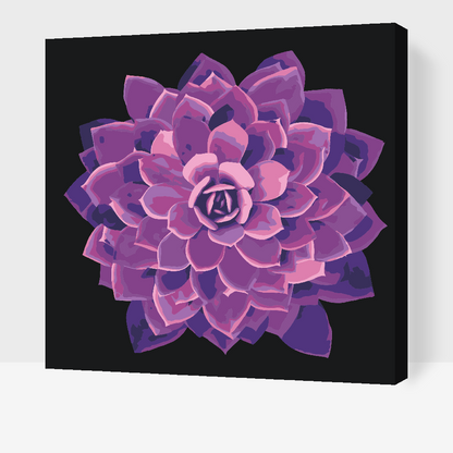Paint by Numbers - Lilla Mandala