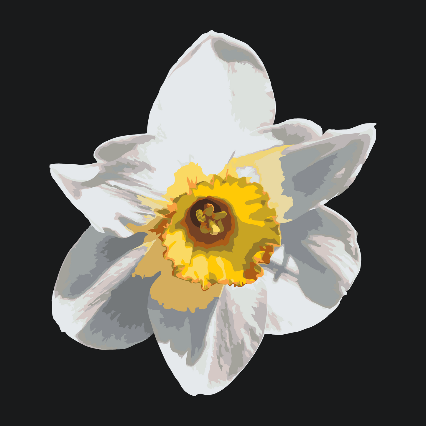 Paint by Numbers - Narcissusblomst