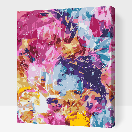 Paint by Numbers - Abstrakte farver