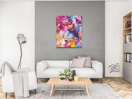 Paint by Numbers - Abstrakte farver