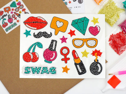 Diamond Painting Sticker - Diamond painting sticker - Swag