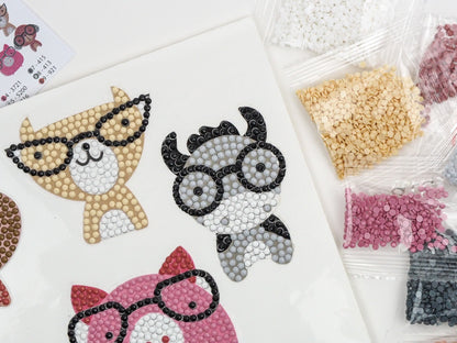 Diamond Painting Sticker -  Googlere
