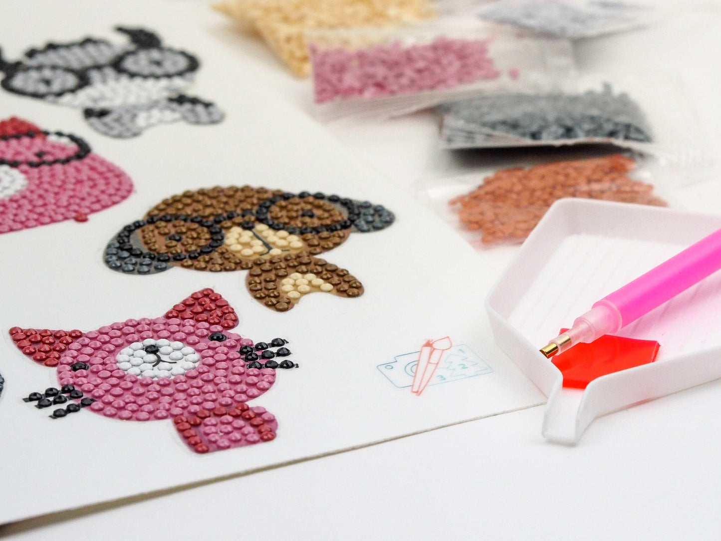 Diamond Painting Sticker -  Googlere