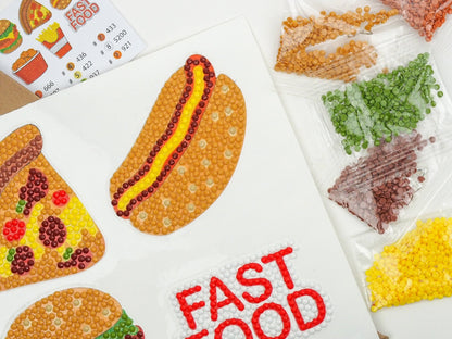 Diamond Painting Sticker - Bon Appétit