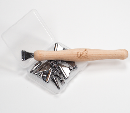 Tilbehør - Diamond Painting pen i træ – med 13 spidser