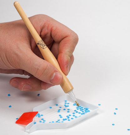 Tilbehør - Diamond Painting pen i træ