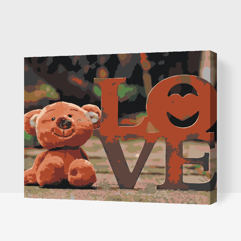 Paint by Numbers - Teddy Bear
