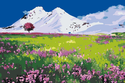 Paint by Numbers - Eng midt i bjergene