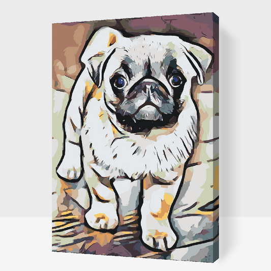Paint by Numbers - Mops